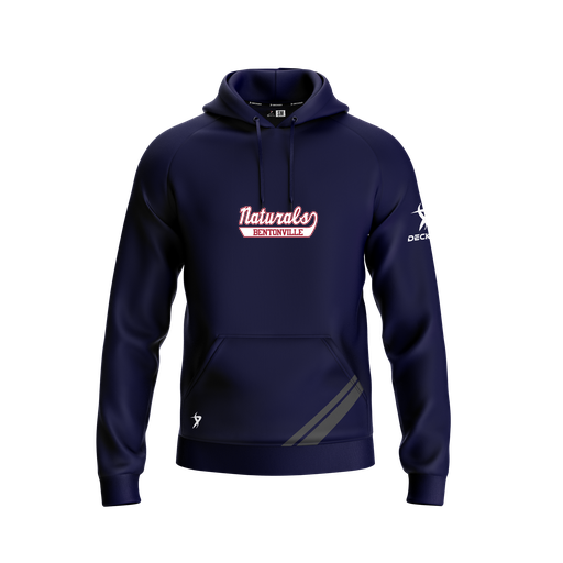 [FOLHSMNV-YXS-LOGO1] Decker Summit Hoodie (Youth XS, Navy, Logo 1)