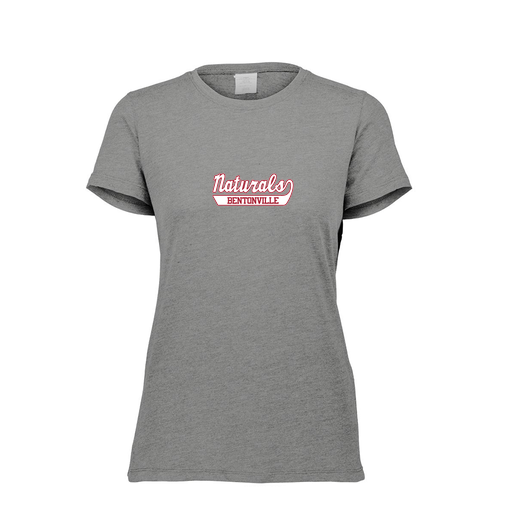 [FTSCUBGY-FAXS-LOGO1] Decker Women's Tri-Blend T-Shirt - Short Sleeve (Female Adult XS, Gray, Logo 1)