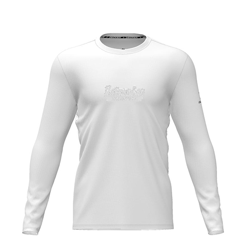 [CUS-DRIF-TEES-PER-CNK-LSL-WHT-YXS-LOGO1] Dri Fit Performance T-Shirt (Youth XS, White, Long Sleeve)