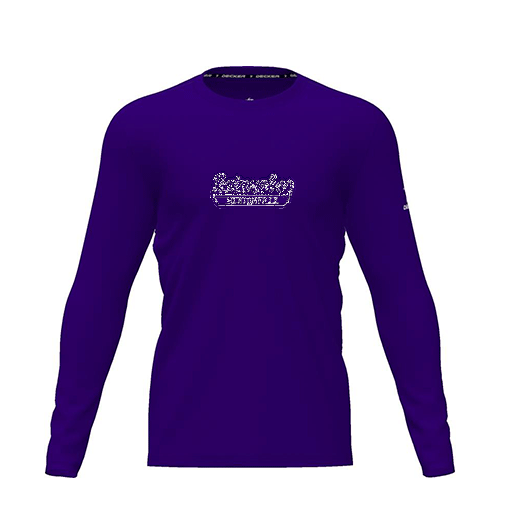 [FTLCDFPP-YXS-LOGO1] Dri Fit Performance T-Shirt (Youth XS, Purple, Long Sleeve)