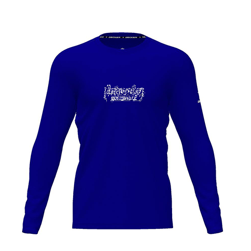 [CUS-DRIF-TEES-PER-CNK-LSL-RYL-YXS-LOGO1] Dri Fit Performance T-Shirt (Youth XS, Royal, Long Sleeve)