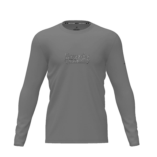 [CUS-DRIF-TEES-PER-CNK-LSL-GRY-YXS-LOGO1] Dri Fit Performance T-Shirt (Youth XS, Gray, Long Sleeve)