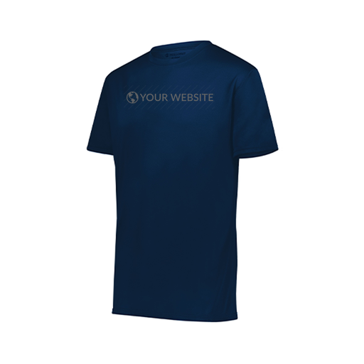 [222818.065.S-LOGO2] Men's Movement Dri Fit Shirt (Adult S, Navy, Logo 2)