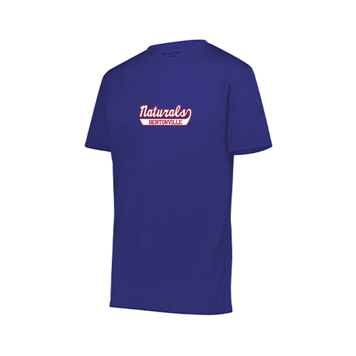 [222818.747.S-LOGO1] Men's Movement Dri Fit Shirt (Adult S, Purple, Logo 1)